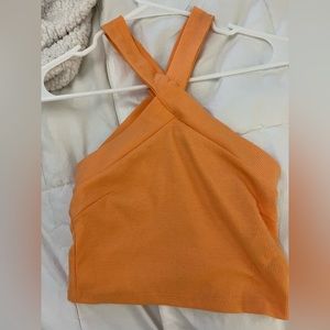 Orange cross top